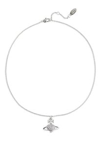 Vivienne Westwood Halskette - Silver-Tone Necklace With Orb Pendant - Gr. unisize - in Mehrfarbig - f&uuml;r Damen