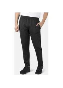 Sporthose HERO by John Medoox "LUKE Sport Pants", Herren, Gr. XL, schwarz, Stoff, 95% Polyester, 5% Elasthan, gerade, unten schmal lang, Hosen Sporthose, Tapered Fit Casual Funktionsstoff f&uuml;r Herren