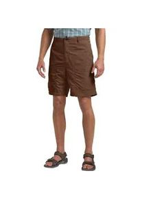 Shorts Jack Wolfskin "TIHAMA SHORTS M", Herren, Gr. 54, Normalgr&ouml;&szlig;en, braun (schwarz, rust), Obermaterial: 100% Polyamid; Futter: 100% Polyester, Hosen Shorts