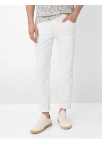 Brax Herren Five-Pocket-Hose Style CHUCK WHITE, denim wei&szlig;, Gr. 44/32