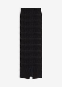 bonprix Boxershorts eng mit Baumwolle (10er Pack), schwarz, Gr.7 (XL), Klassische Boxershorts in figurnaher Passform im praktischen 10er Pack., 95% Baumwolle