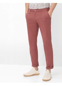 Brax Herren Chino Style FABIO IN SMOKE VELVET, hellrot, Gr. 40/34