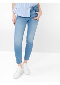Brax Damen Five-Pocket-Hose Style ANA S USED LIGHT BLUE, denim hellblau, Gr. 42L