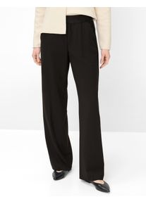 Brax Damen Palazzohose Style MAINE BLACK, schwarz, Gr. 38