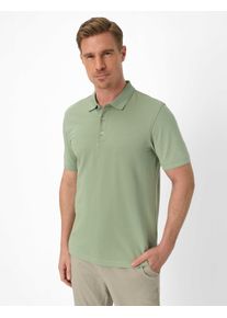 Brax Herren Polo Style PETE herb, gr&uuml;n, Gr. L