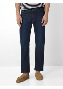 Brax Herren Five-Pocket-Hose Style CLINT DARK VINTAGE USED, denim dunkelblau, Gr. 38/32