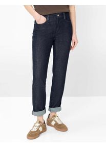 Brax Damen Five-Pocket-Hose Style CAROLA, denim dunkelblau, Gr. 44