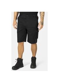 Arbeitsshorts HERO by John Medoox "TACOMA Pro Workwear Arbeits-Cargoshorts", Herren, Gr. 54, schwarz, Sweatware, 65% Polyester, 35% Baumwolle, gerade kurz, Hosen, Arbeits-Cargoshorts Funktionsqualit&auml;tf&uuml;r Herren