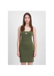 T-Shirt Alpha Industries "Basic Dress SL W", Damen, Gr. M, gr&uuml;n (schwarz olive), Obermaterial: 95% Baumwolle, 5% Elastan, Shirts T-Shirt