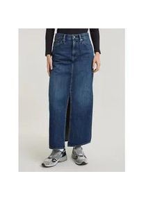 G-Star Raw Jeanskleid G-STAR "Viktoria Long Rock", Damen, Gr. 26, Normalgr&ouml;&szlig;en, worn in waterspouts, Obermaterial: 100% Baumwolle, Kleider