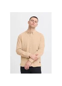 Langarmhemd Blend "BHShirt", Herren, Gr. 3XL, US-Gr&ouml;&szlig;en, cornstalk, Web, 100% Baumwolle, unifarben, regular fit, ohne Ausschnitt, eingefasste Kante, Hemden, L&auml;ssiges Langarmhemd