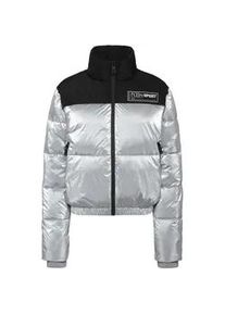 Blouson Plein Sport "Bomberjacke", Damen, Gr. M, silber (70, silber), Obermaterial: 100% Polyester; Futter: 100% Polyester; F&uuml;llung: 100% Polyester, Jacken Blouson