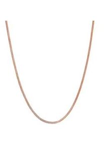 Glanzst&uuml;cke M&uuml;nchen Schlangenkette GLANZST&Uuml;CKE M&Uuml;NCHEN "GSM347", ros&eacute;gold, Halsketten, Damen, 38,0cm Basiskette + 5,0cm Verl&auml;ngerung, Silber 925 (Sterlingsilber), aus Sterling Silber