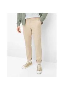 Chinohose Brax "Style FABIO IN", Herren, Gr. 33, L&auml;nge 34, hellbraun, Web, 97% Baumwolle, 3% Elasthan, Hosen Chinohose