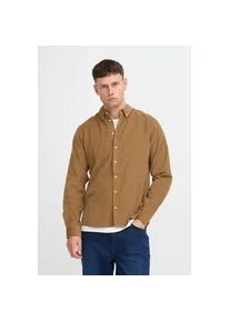 Langarmhemd Blend "BHShirt", Herren, Gr. 3XL, US-Gr&ouml;&szlig;en, otter, Web, 100% Baumwolle, unifarben, regular fit, ohne Ausschnitt, eingefasste Kante, Hemden, L&auml;ssiges Langarmhemd