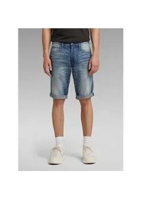 G-Star Raw 5-Pocket-Hose G-STAR "3301 Denim Shorts", Herren, Gr. 24, Normalgr&ouml;&szlig;en, medium aged, Obermaterial: 100% Baumwolle, Hosen 5-Pocket-Hose