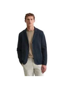 Marc O'Polo Cardigan MARC O'POLO "aus Bio-Baumwolle", Herren, Gr. XL, schwarz navy, Obermaterial: 100% Baumwolle, unifarben, regular fit, Manschette, Strickjacken