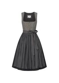 N&uuml;bler Dirndl N&Uuml;BLER "Dirndl midi Grace", Damen, Gr. 42, EURO, schwarz, Obermaterial: 100% Polyester PES., Kleider
