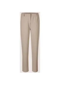 Madeleine Mode Stoffhose MADELEINE "Chinohose Elegante Chinohose mit Stretch", Damen, Gr. 42, N-Gr, beige (cappuccino), Obermaterial: 95% Polyester PES. 5% Elasthan EL., Hosen Stoffhose
