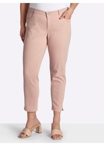 Ascari sheego Gro&szlig;e Gr&ouml;&szlig;en Stretch-Jeans mit Bauch-weg-Effekt, ros&eacute;, Gr&ouml;&szlig;e 185 - Damen