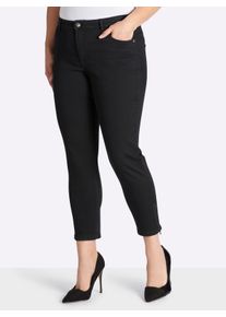 Ascari sheego Gro&szlig;e Gr&ouml;&szlig;en Stretch-Jeans mit Bauch-weg-Effekt, schwarz, Gr&ouml;&szlig;e 215 - Damen