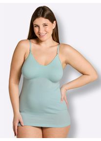 w&auml;schepur sheego Gro&szlig;e Gr&ouml;&szlig;en BH-Hemd mit doppelt gemoldeten Cups, mint, Gr&ouml;&szlig;e 46 - Damen