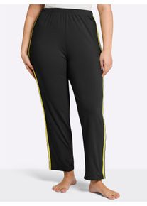 feel good sheego Gro&szlig;e Gr&ouml;&szlig;en Hose, schwarz, Gr&ouml;&szlig;e 52/54 - Damen