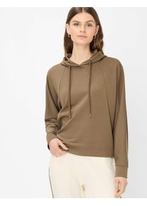 Brax Damen Sweatshirt Style BECA L mocha brown, dunkelbraun, Gr. 36