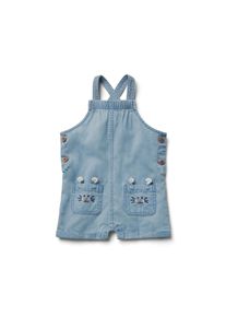 Tchibo - Kinder Chambray-Latzhose - Baby - Gr. 74/80 - dunkelblau