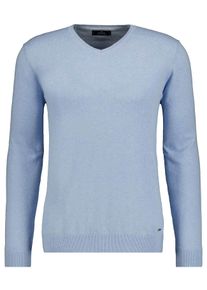 V-Ausschnitt-Pullover Ragman, Herren, Gr. 54, hellblau, 720, Strick, 95% Baumwolle 5% Cashmere, V-Ausschnitt, Pullover V-Ausschnitt-Pullover
