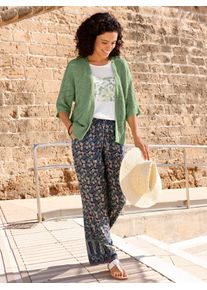 Cardigan Inspirationen, Damen, Gr. 42, eucalyptus, 96% Polyacryl, 4% Polyester, unifarben, Strickjacken Cardigan