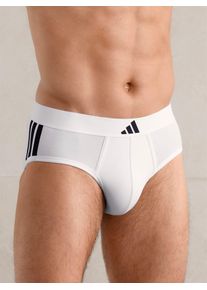 Slip, Herren, Gr. 8, 2 Stk., wei&szlig;, schwarz, 95% Baumwolle, 5% Elasthan, Unterhosen Slip