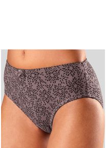 Slip Nuance, Herren, Gr. 36/38, schwarz (taupe, schwarz), Obermaterial: 95% Baumwolle, 5% Elasthan, Unterhosen Slip, hoch geschnittener Slip aus Baumwolle, Topseller