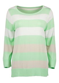 Strickpullover Blue Seven "Blue Seven Pullover", Damen, Gr. 38, 7010, hellgr&uuml;n, 65% Viskose, 35% Polyamid, normal, Rundhals, Pullover Strickpullover