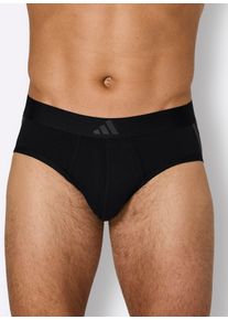 Slip, Herren, Gr. 8, 2 Stk., schwarz, 95% Baumwolle, 5% Elasthan, Unterhosen Slip