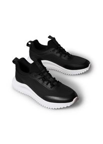 Slip-On Sneaker Calvin Klein Jeans "EVA RUNNER LACEUP SOCK MAT MIX", Herren, Gr. 43, schwarz, Lederimitat, Textil, unifarben, Schuhe Slip-On Sneaker, Halbschuh, Sportschuh, Freizeitschuh, Schn&uuml;rschuh mit Anziehlasche