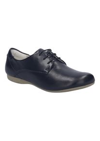 Schn&uuml;rschuh Josef Seibel "Fiona 84", Damen, Gr. 39, schwarz, Leder, Schuhe Schn&uuml;rschuh, Businessschuh, Halbschuh mit Ziern&auml;hten, in Weite G (=weit)
