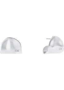 Paar Ohrstecker Calvin Klein "CK REFLECT", silber (edelstahlfarben), Ohrringe, Damen, Edelstahl, Paar Ohrstecker