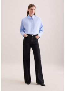 5-Pocket-Jeans Seidensticker, Damen, Gr. 48, Normalgr&ouml;&szlig;en, grau, 100% Baumwolle, unifarben, Jeans 5-Pocket-Jeans