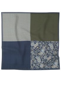 Einstecktuch OLYMP, Herren, graugr&uuml;n, Web, Seide, Modet&uuml;cher Einstecktuch, 30 x 30 cm, mehrfarbig