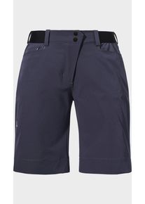 Sch&ouml;ffel Shorts SCH&Ouml;FFEL "Shorts Style Keitele WMS", Damen, Gr. 34, Normalgr&ouml;&szlig;en, 8820, blau, Oberstoff: 88% Polyester, 12% Elasthan, Hosen Shorts