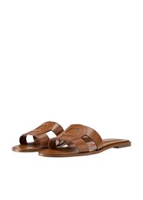 Aigner Sandaletten mit Absatz - slide sandal LARA 1A - Gr. 42 (EU) - in Braun - f&uuml;r Damen