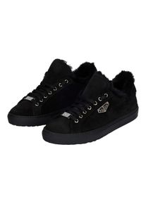 Philipp Plein Low-Top Sneaker - Lo-Top Turnschuhe Ps - Gr. 46 (EU) - in Schwarz - f&uuml;r Damen
