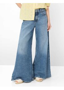 Brax Damen Five-Pocket-Hose Style MARCH USED REGULAR BLUE, denim blau, Gr. 34