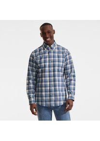 LANDS' END CLASSIC FIT. B&uuml;gelfreies Twillhemd, Herren,  Blau, Baumwolle, by Lands' End