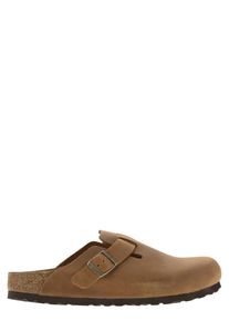 Birkenstock Loafer - Boston - Oiled Leather Sabot - Gr. 41 (EU) - in Braun - f&uuml;r Damen