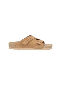 Birkenstock Loafer - Z&uuml;rich Sandals In Beige Suede - Gr. 41 (EU) - in Beige - f&uuml;r Damen