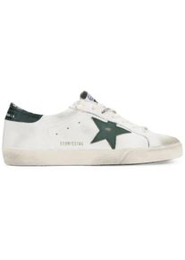 Golden Goose Deluxe Brand Golden Goose Low-Top Sneaker - Heren Super Star Nappa - Gr. 42 (EU) - in Gr&uuml;n - f&uuml;r Damen