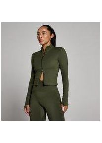 Myprotein MP Damen Tempo Verk&uuml;rzte Jacke - Waldgr&uuml;n - XS