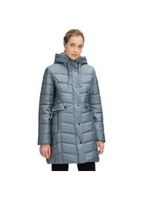 Outdoorjacke Betty Barclay "Damen mit Kapuze", Damen, Gr. 48, ashley blau, Obermaterial: 88% Polyester, 12% Polyamid; Futter: 100% Polyester; F&uuml;llung: 100% Polyester, tailliert, Jacken Outdoorjacke